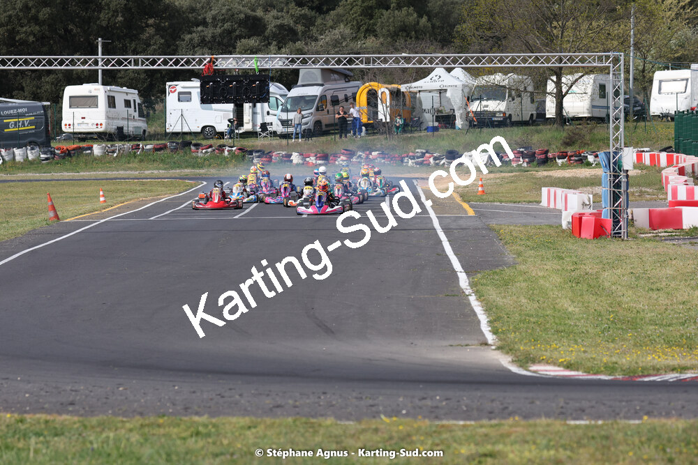 08 & 09/04/2023 : 3ème manche du Championnat du Sud à Fun Kart Brissac (photos Stéphane Agnus) 2023 — karting