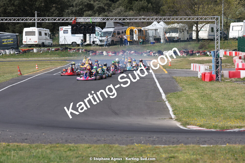 08 & 09/04/2023 : 3ème manche du Championnat du Sud à Fun Kart Brissac (photos Stéphane Agnus) 2023 — karting
