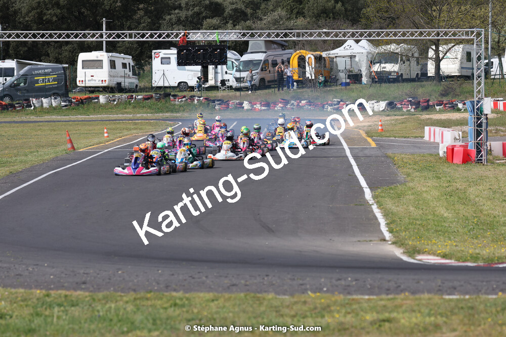 08 & 09/04/2023 : 3ème manche du Championnat du Sud à Fun Kart Brissac (photos Stéphane Agnus) 2023 — karting