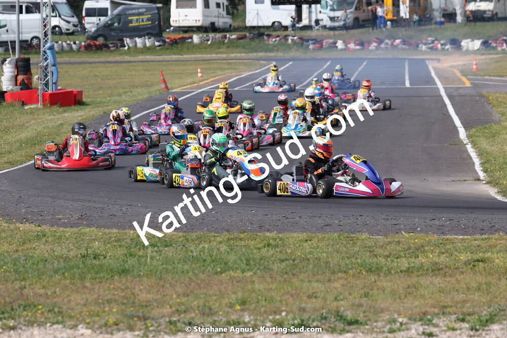 08 & 09/04/2023 : 3ème manche du Championnat du Sud à Fun Kart Brissac (photos Stéphane Agnus) 2023 — karting