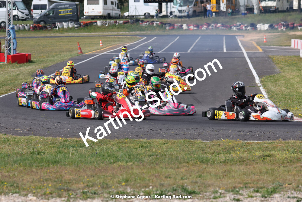 08 & 09/04/2023 : 3ème manche du Championnat du Sud à Fun Kart Brissac (photos Stéphane Agnus) 2023 — karting