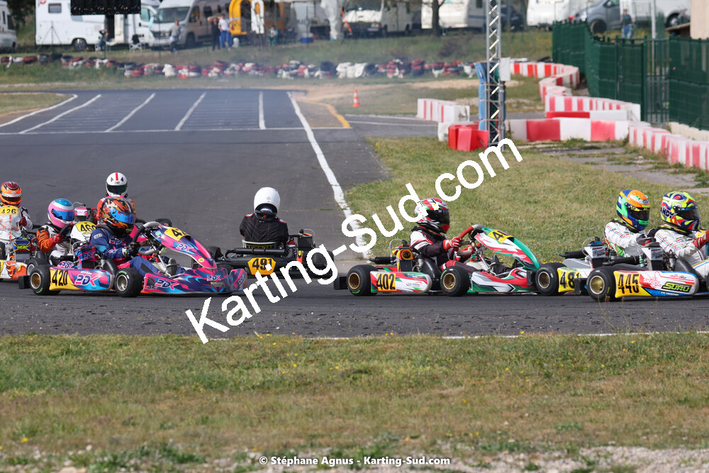 08 & 09/04/2023 : 3ème manche du Championnat du Sud à Fun Kart Brissac (photos Stéphane Agnus) 2023 — karting