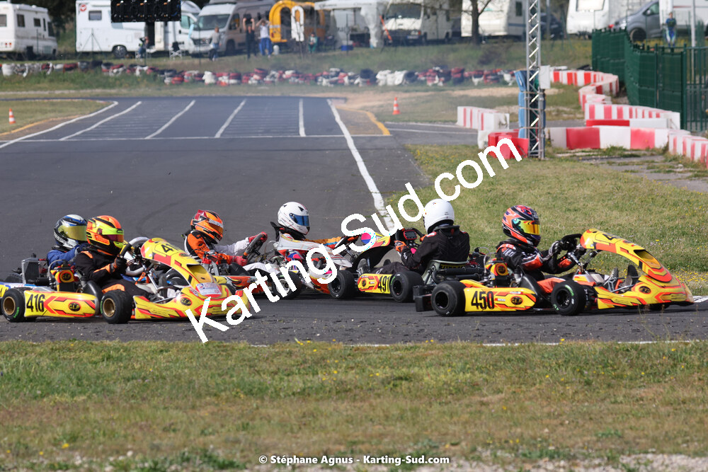 08 & 09/04/2023 : 3ème manche du Championnat du Sud à Fun Kart Brissac (photos Stéphane Agnus) 2023 — karting