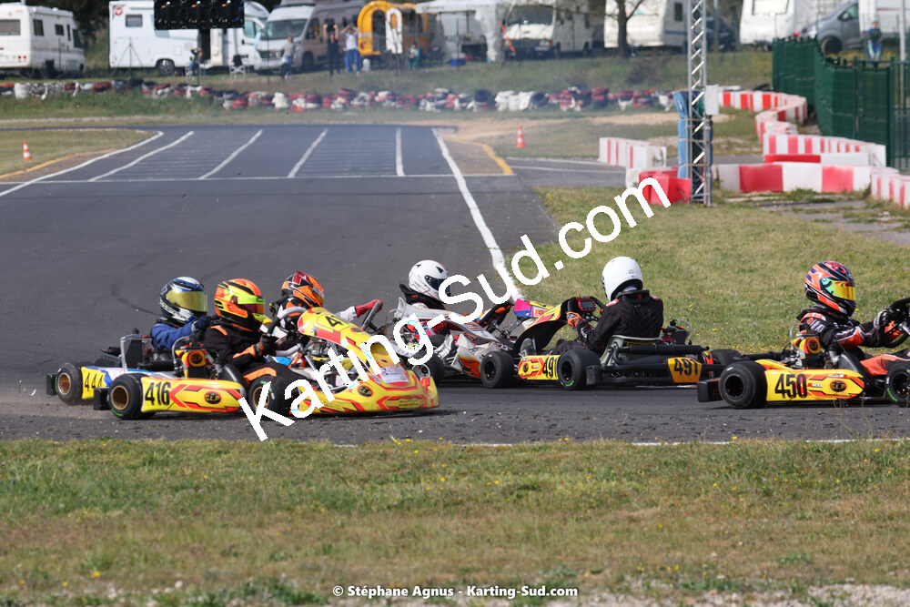 08 & 09/04/2023 : 3ème manche du Championnat du Sud à Fun Kart Brissac (photos Stéphane Agnus) 2023 — karting