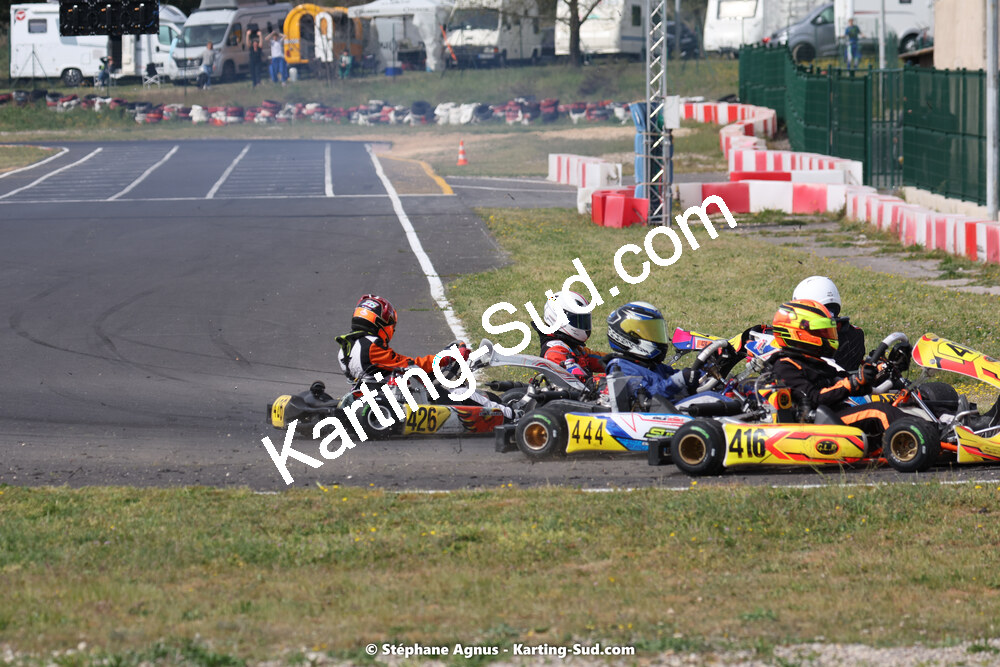 08 & 09/04/2023 : 3ème manche du Championnat du Sud à Fun Kart Brissac (photos Stéphane Agnus) 2023 — karting