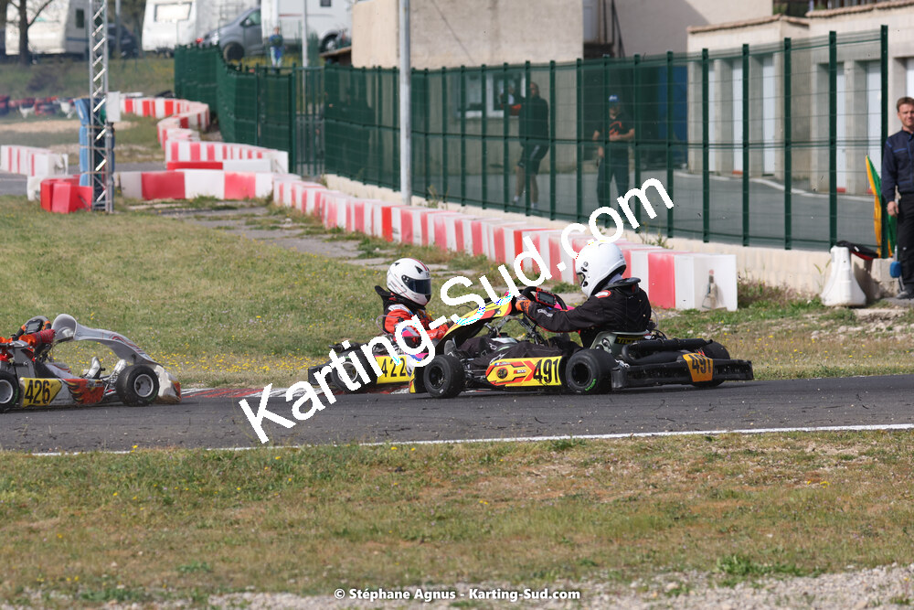 08 & 09/04/2023 : 3ème manche du Championnat du Sud à Fun Kart Brissac (photos Stéphane Agnus) 2023 — karting