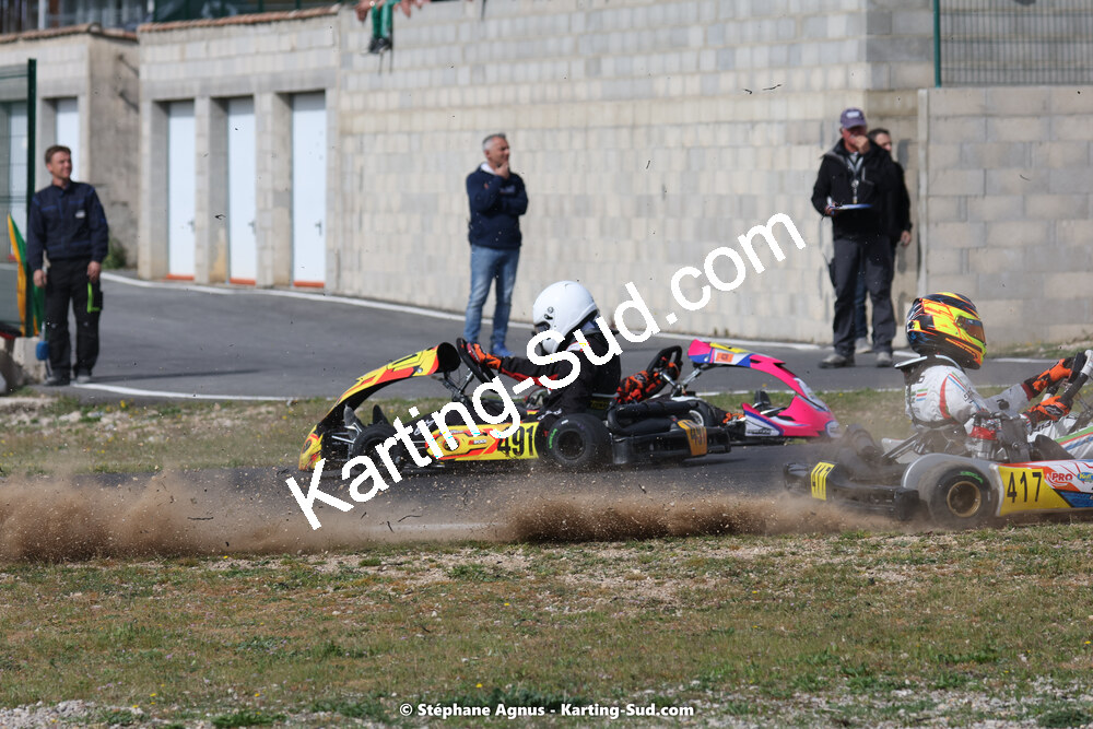 08 & 09/04/2023 : 3ème manche du Championnat du Sud à Fun Kart Brissac (photos Stéphane Agnus) 2023 — karting