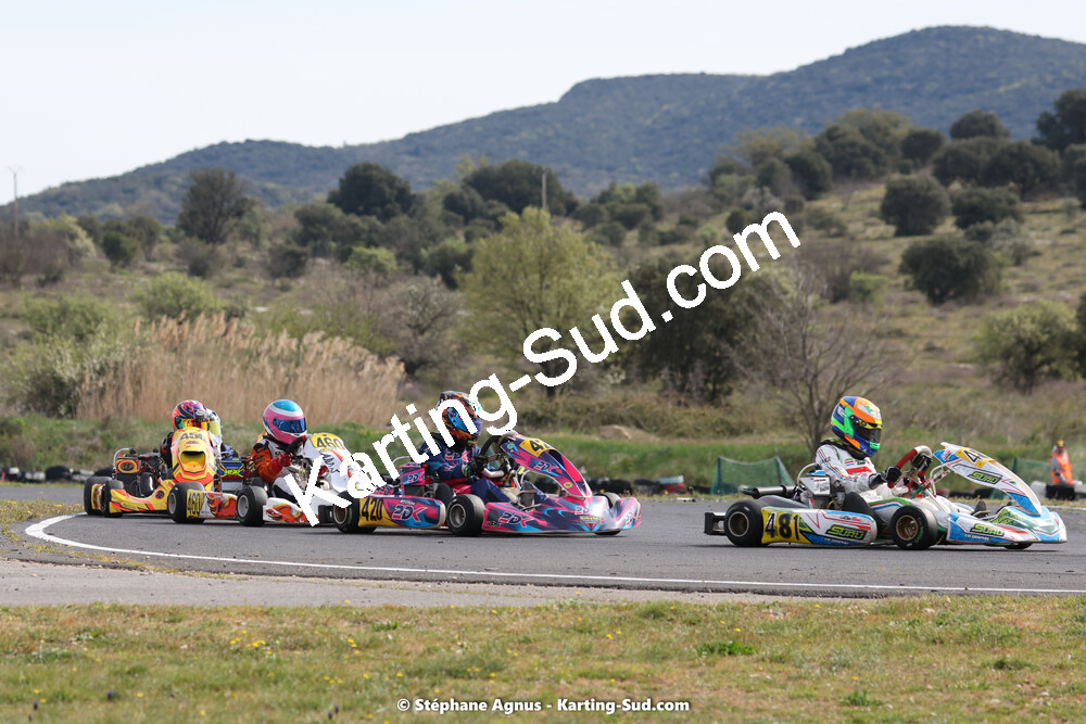08 & 09/04/2023 : 3ème manche du Championnat du Sud à Fun Kart Brissac (photos Stéphane Agnus) 2023 — karting