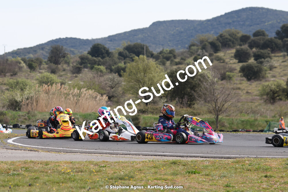 08 & 09/04/2023 : 3ème manche du Championnat du Sud à Fun Kart Brissac (photos Stéphane Agnus) 2023 — karting