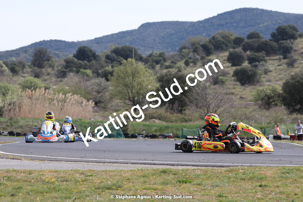 08 & 09/04/2023 : 3ème manche du Championnat du Sud à Fun Kart Brissac (photos Stéphane Agnus) 2023 — karting