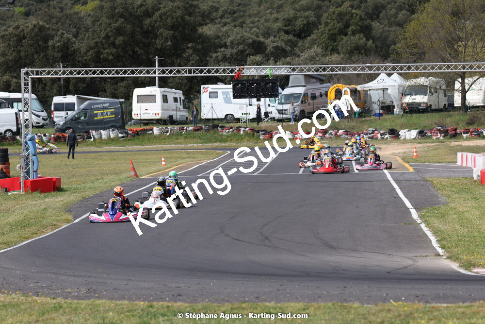 08 & 09/04/2023 : 3ème manche du Championnat du Sud à Fun Kart Brissac (photos Stéphane Agnus) 2023 — karting