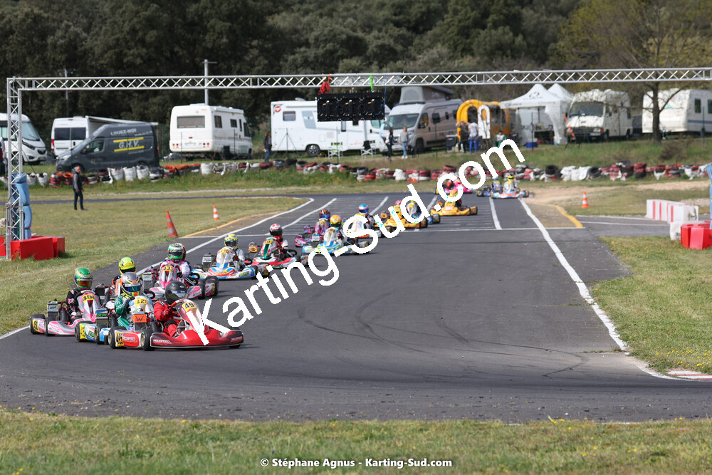 08 & 09/04/2023 : 3ème manche du Championnat du Sud à Fun Kart Brissac (photos Stéphane Agnus) 2023 — karting