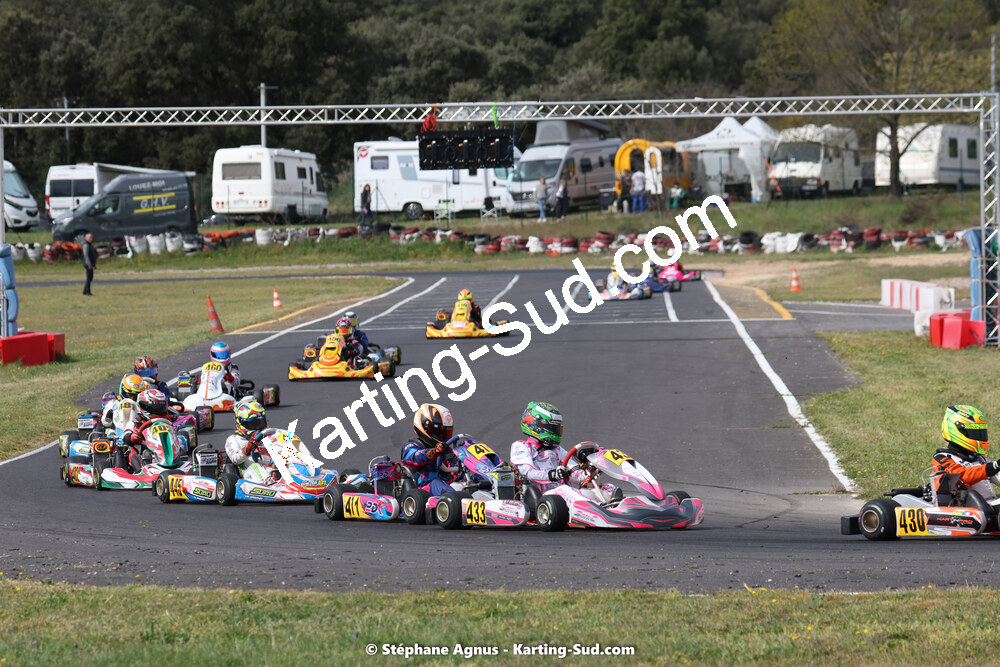 08 & 09/04/2023 : 3ème manche du Championnat du Sud à Fun Kart Brissac (photos Stéphane Agnus) 2023 — karting