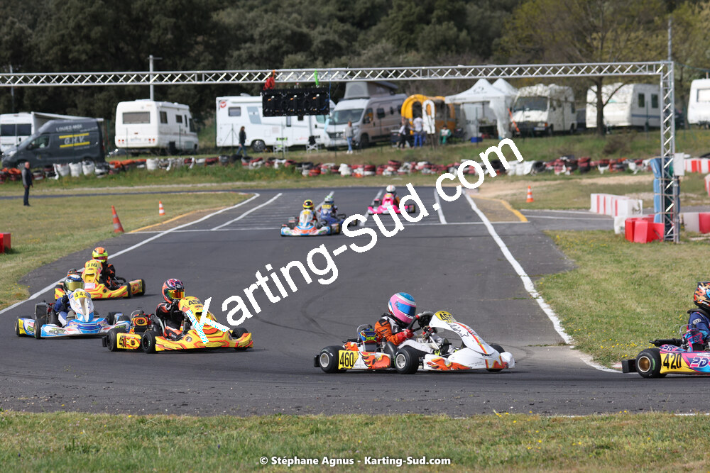 08 & 09/04/2023 : 3ème manche du Championnat du Sud à Fun Kart Brissac (photos Stéphane Agnus) 2023 — karting