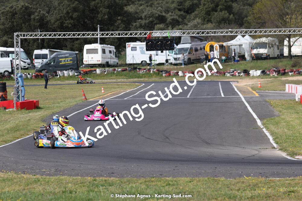 08 & 09/04/2023 : 3ème manche du Championnat du Sud à Fun Kart Brissac (photos Stéphane Agnus) 2023 — karting
