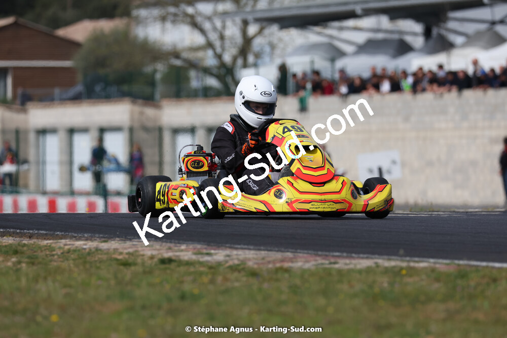 08 & 09/04/2023 : 3ème manche du Championnat du Sud à Fun Kart Brissac (photos Stéphane Agnus) 2023 — karting