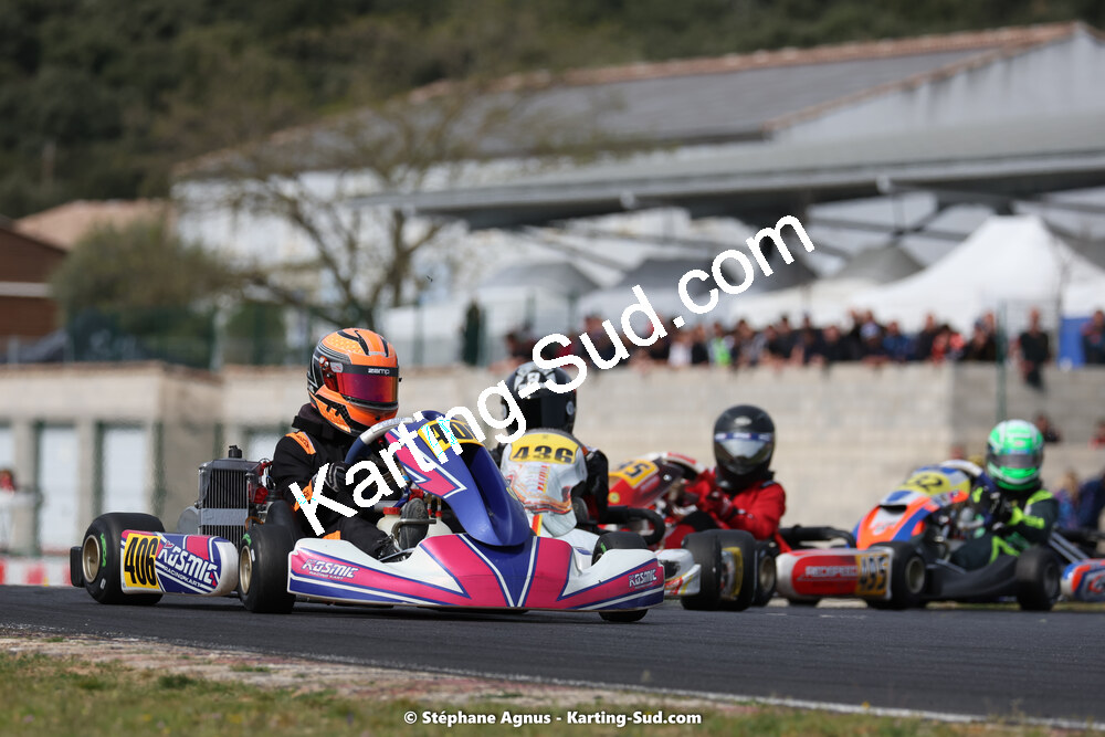 08 & 09/04/2023 : 3ème manche du Championnat du Sud à Fun Kart Brissac (photos Stéphane Agnus) 2023 — karting