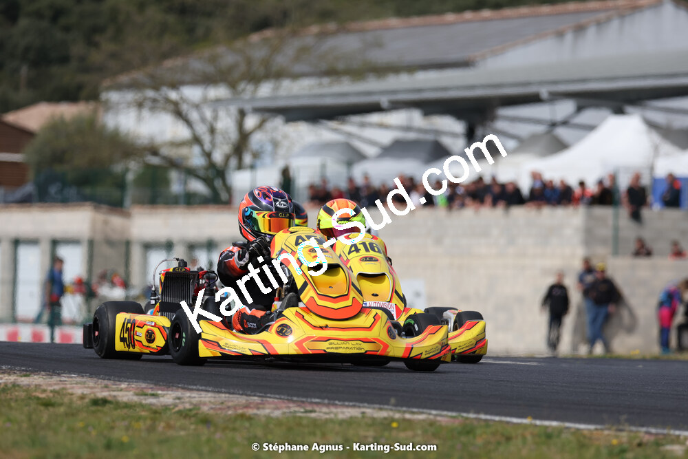 08 & 09/04/2023 : 3ème manche du Championnat du Sud à Fun Kart Brissac (photos Stéphane Agnus) 2023 — karting