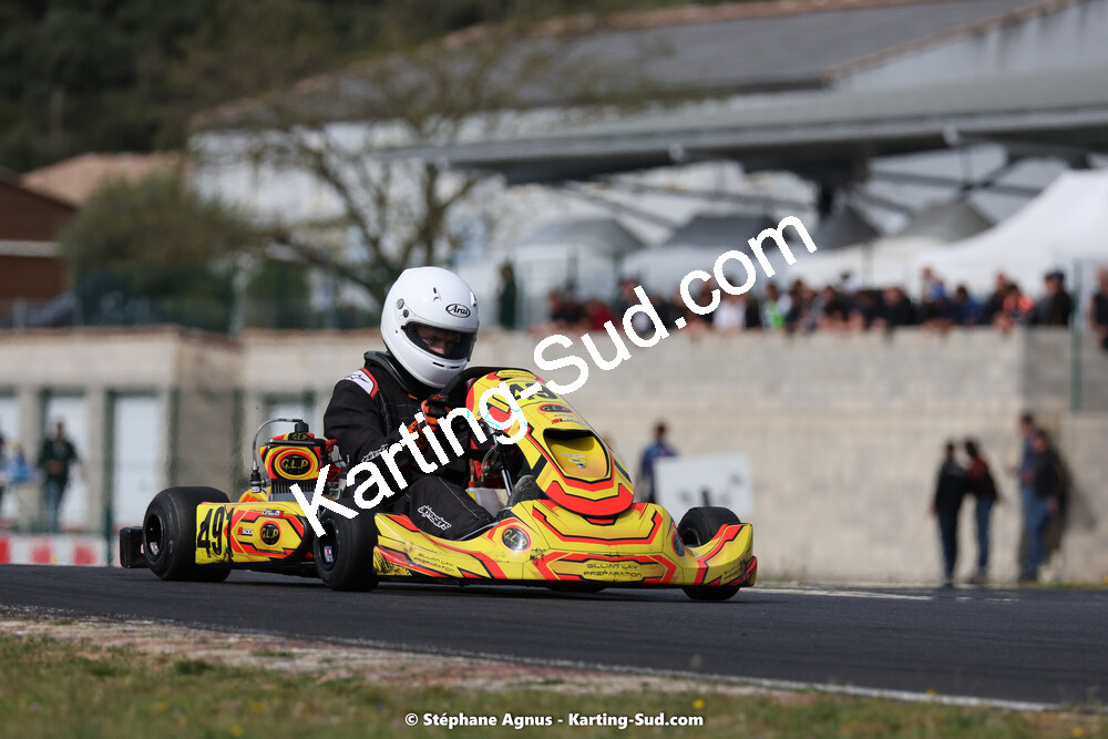 08 & 09/04/2023 : 3ème manche du Championnat du Sud à Fun Kart Brissac (photos Stéphane Agnus) 2023 — karting