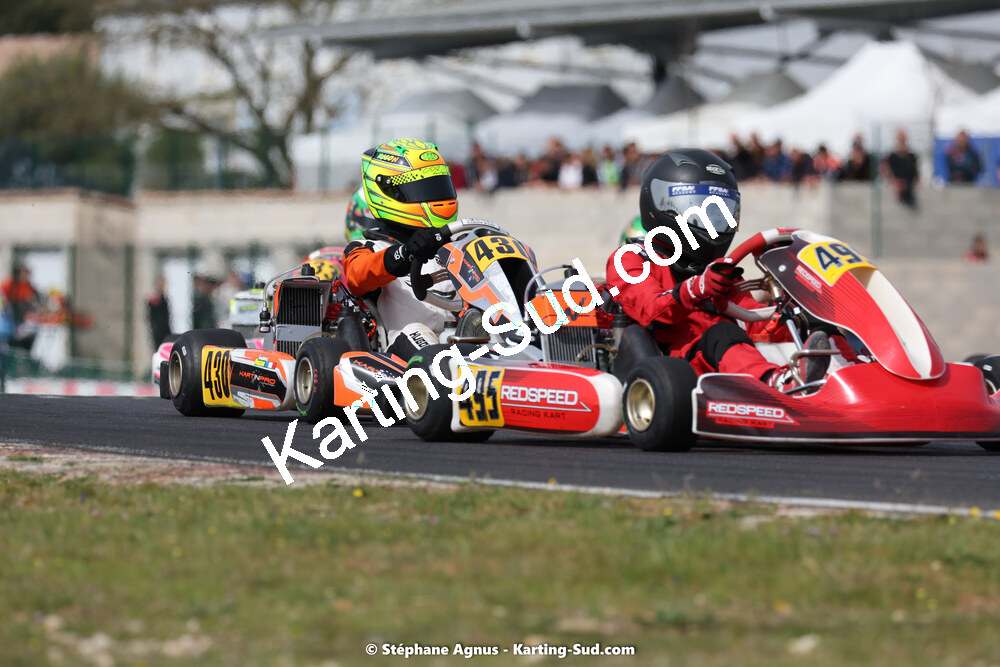 08 & 09/04/2023 : 3ème manche du Championnat du Sud à Fun Kart Brissac (photos Stéphane Agnus) 2023 — karting