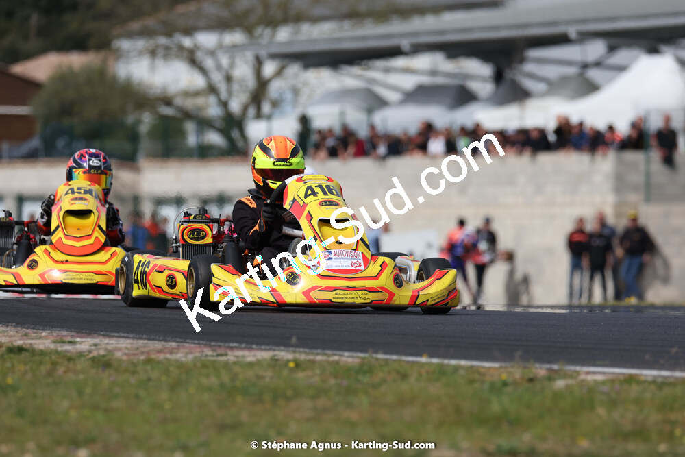 08 & 09/04/2023 : 3ème manche du Championnat du Sud à Fun Kart Brissac (photos Stéphane Agnus) 2023 — karting