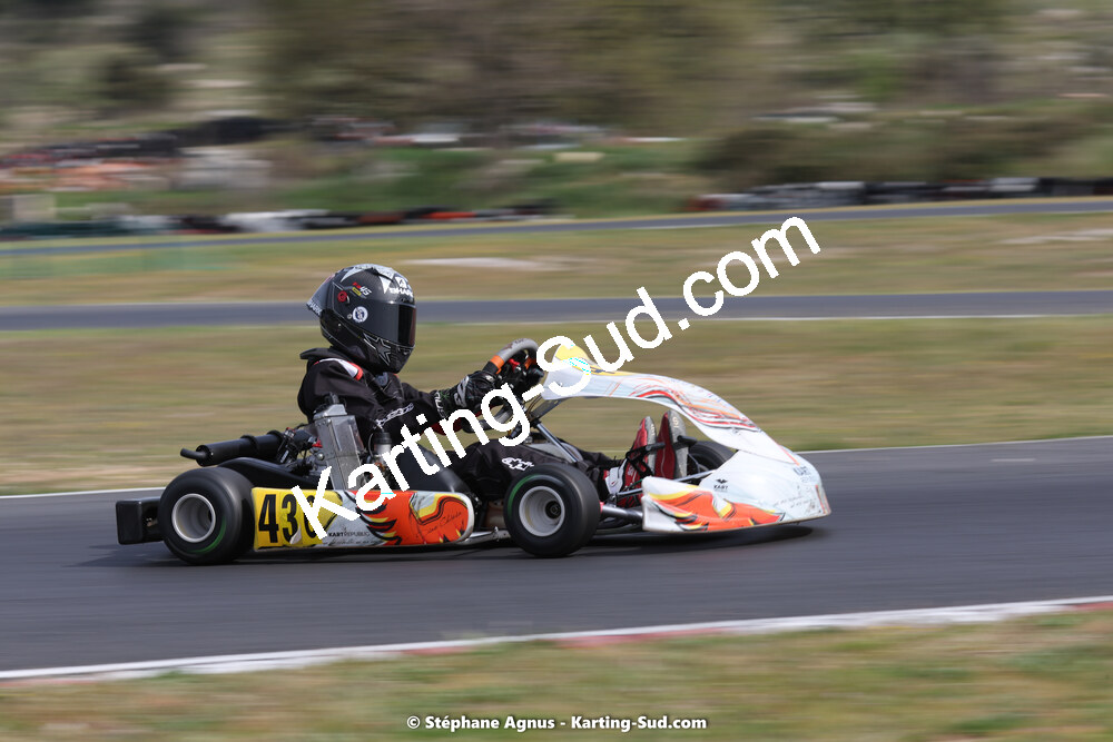 08 & 09/04/2023 : 3ème manche du Championnat du Sud à Fun Kart Brissac (photos Stéphane Agnus) 2023 — karting
