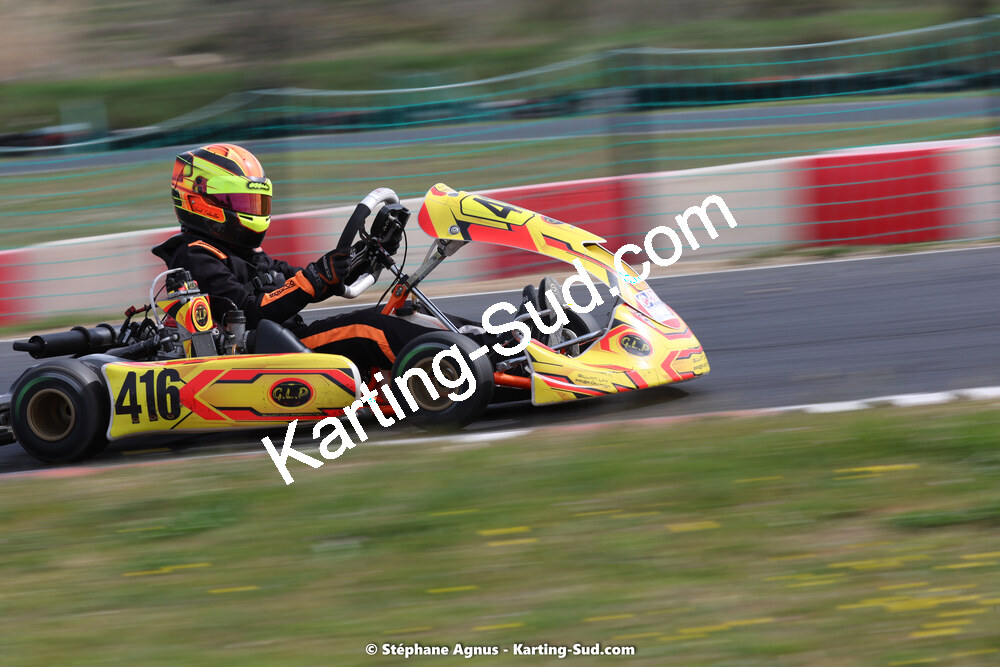 08 & 09/04/2023 : 3ème manche du Championnat du Sud à Fun Kart Brissac (photos Stéphane Agnus) 2023 — karting