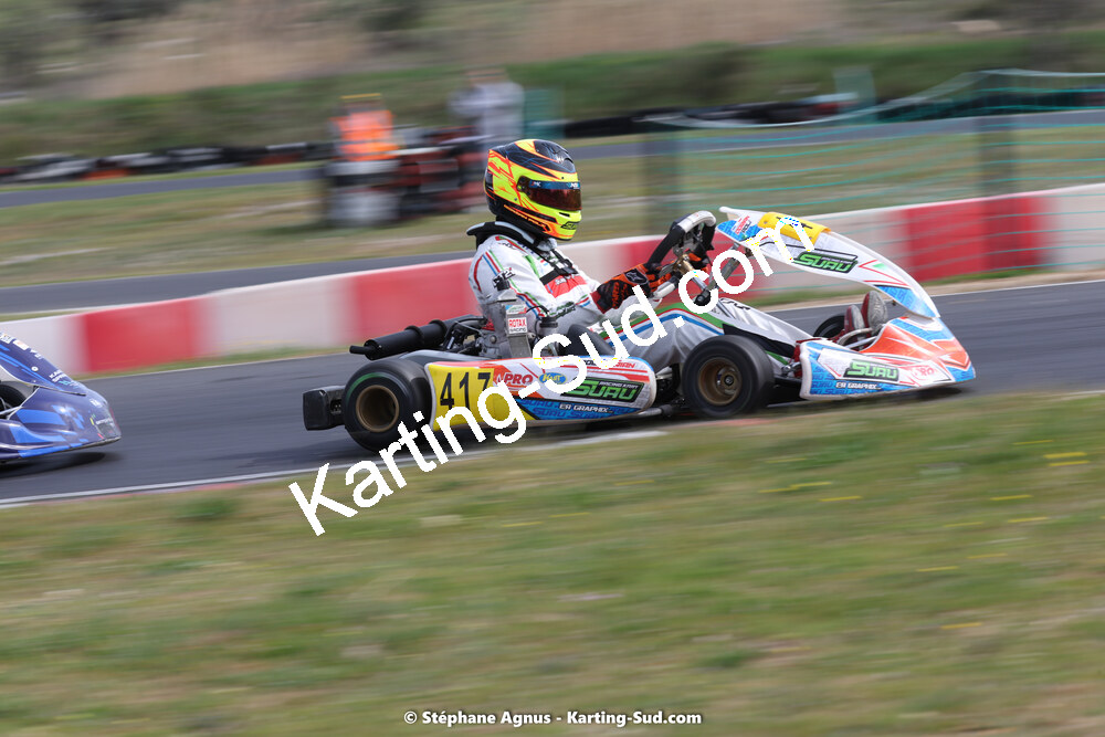 08 & 09/04/2023 : 3ème manche du Championnat du Sud à Fun Kart Brissac (photos Stéphane Agnus) 2023 — karting