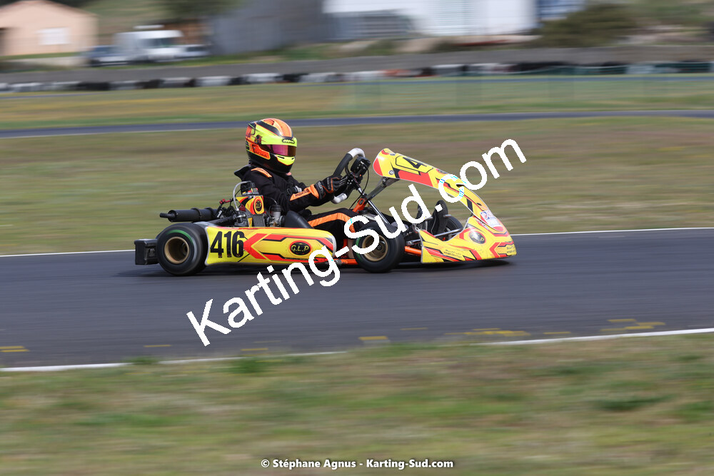 08 & 09/04/2023 : 3ème manche du Championnat du Sud à Fun Kart Brissac (photos Stéphane Agnus) 2023 — karting