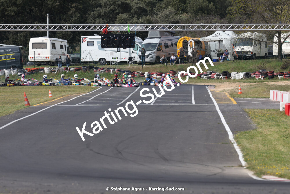 08 & 09/04/2023 : 3ème manche du Championnat du Sud à Fun Kart Brissac (photos Stéphane Agnus) 2023 — karting