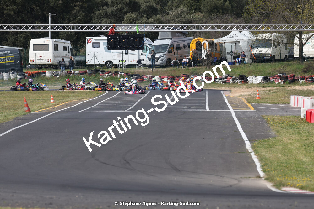 08 & 09/04/2023 : 3ème manche du Championnat du Sud à Fun Kart Brissac (photos Stéphane Agnus) 2023 — karting