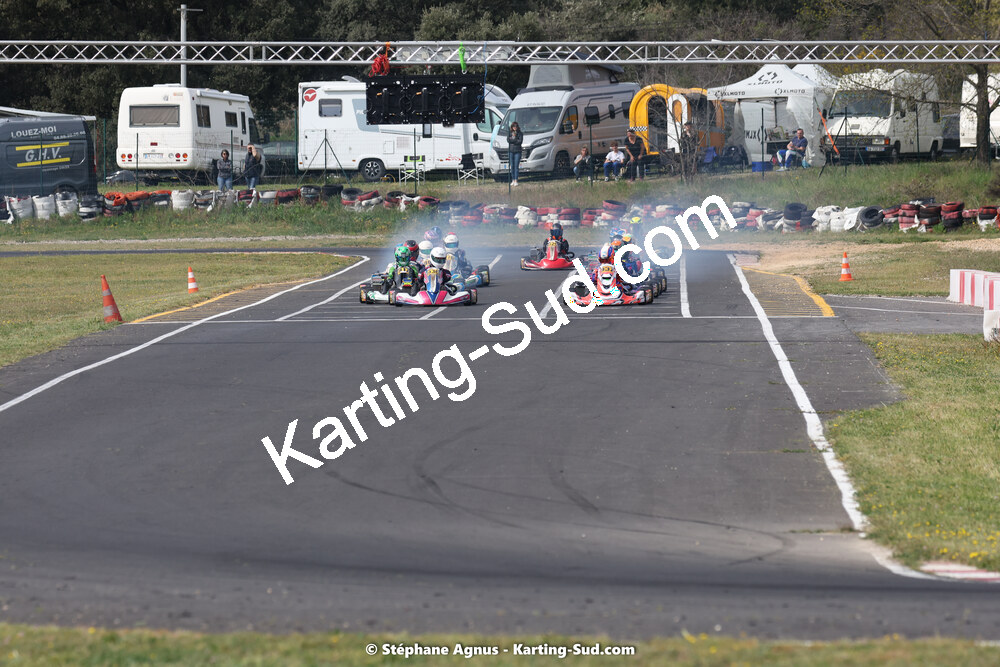 08 & 09/04/2023 : 3ème manche du Championnat du Sud à Fun Kart Brissac (photos Stéphane Agnus) 2023 — karting