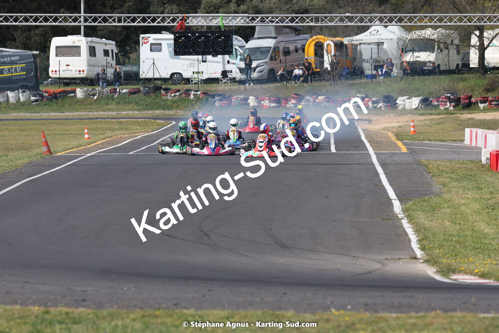 08 & 09/04/2023 : 3ème manche du Championnat du Sud à Fun Kart Brissac (photos Stéphane Agnus) 2023 — karting