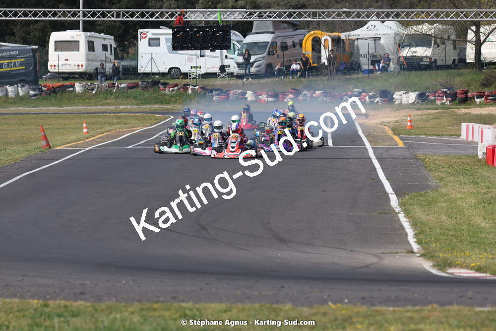 08 & 09/04/2023 : 3ème manche du Championnat du Sud à Fun Kart Brissac (photos Stéphane Agnus) 2023 — karting