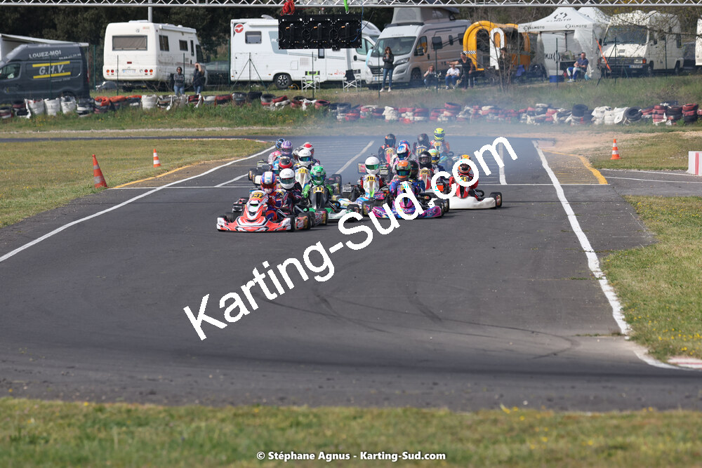 08 & 09/04/2023 : 3ème manche du Championnat du Sud à Fun Kart Brissac (photos Stéphane Agnus) 2023 — karting