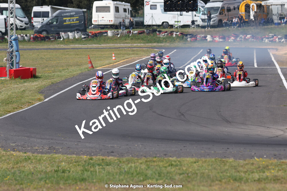 08 & 09/04/2023 : 3ème manche du Championnat du Sud à Fun Kart Brissac (photos Stéphane Agnus) 2023 — karting