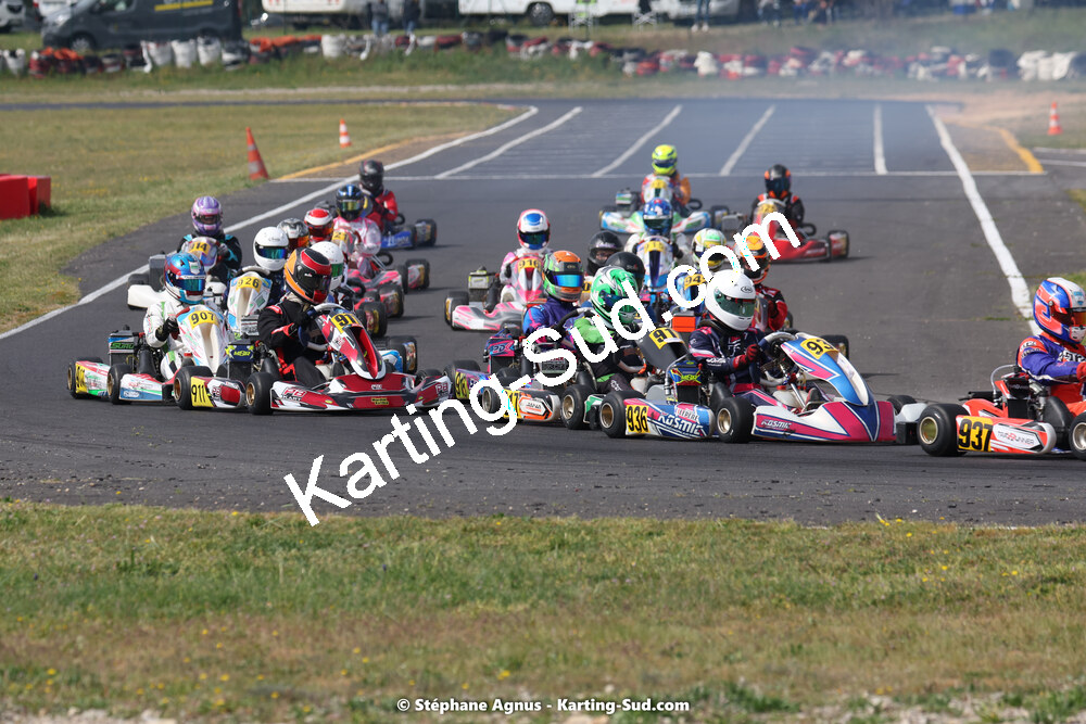 08 & 09/04/2023 : 3ème manche du Championnat du Sud à Fun Kart Brissac (photos Stéphane Agnus) 2023 — karting