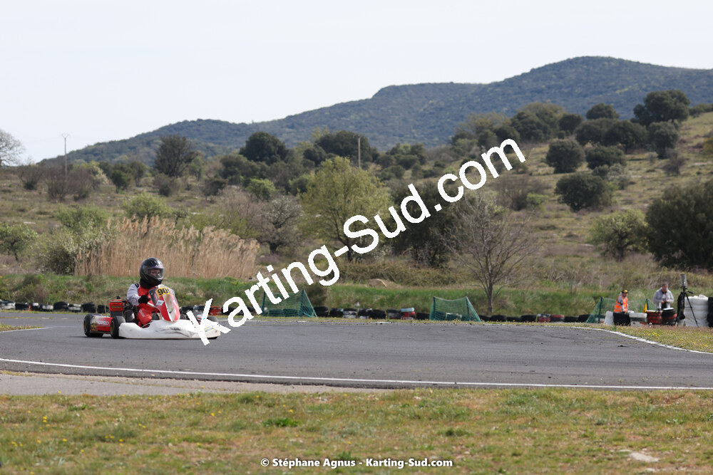 08 & 09/04/2023 : 3ème manche du Championnat du Sud à Fun Kart Brissac (photos Stéphane Agnus) 2023 — karting