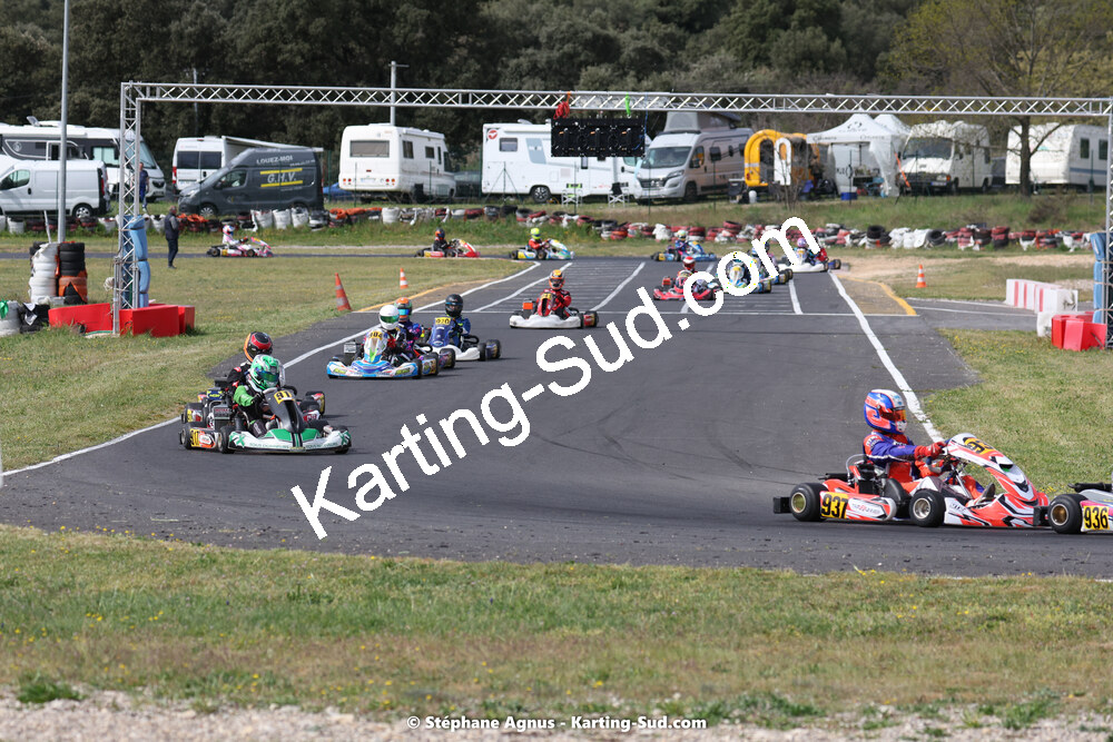 08 & 09/04/2023 : 3ème manche du Championnat du Sud à Fun Kart Brissac (photos Stéphane Agnus) 2023 — karting