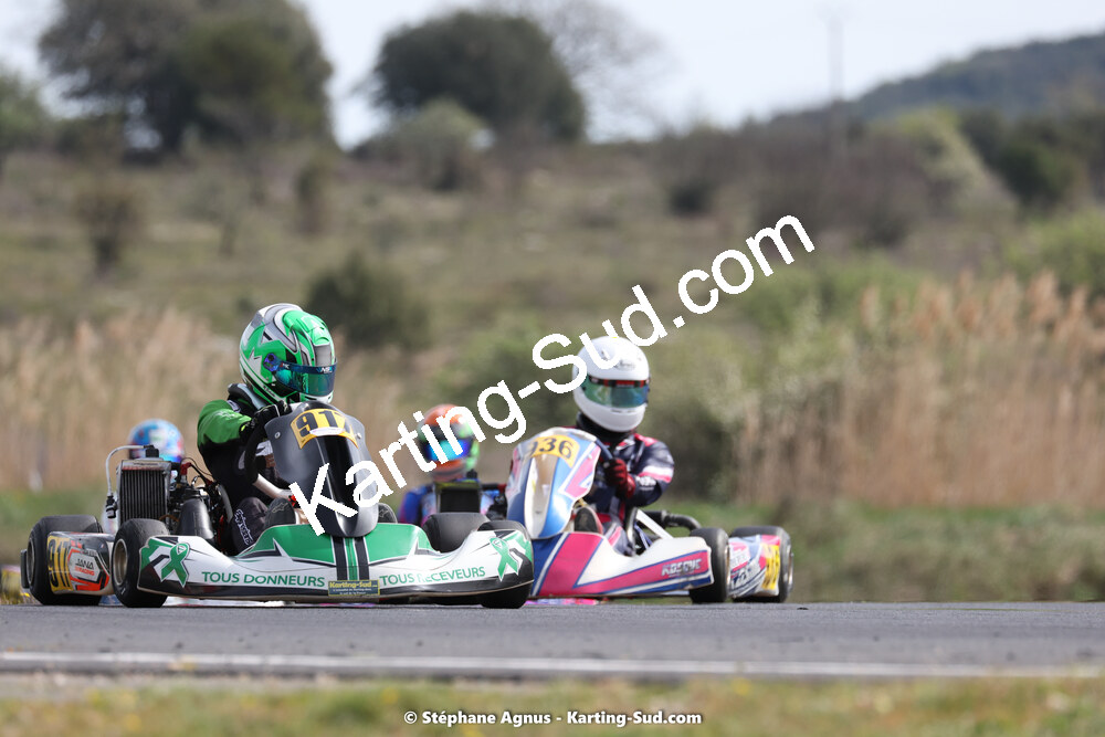 08 & 09/04/2023 : 3ème manche du Championnat du Sud à Fun Kart Brissac (photos Stéphane Agnus) 2023 — karting