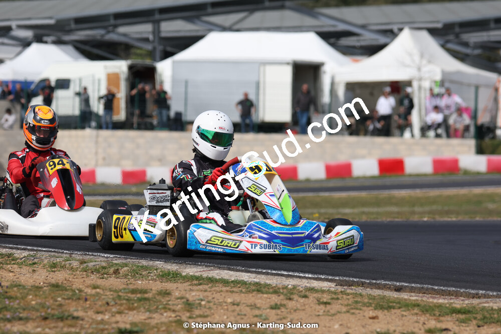 08 & 09/04/2023 : 3ème manche du Championnat du Sud à Fun Kart Brissac (photos Stéphane Agnus) 2023 — karting
