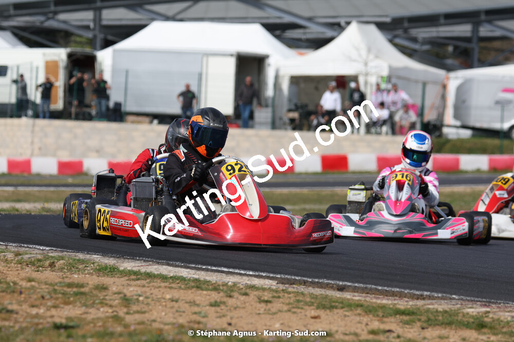 08 & 09/04/2023 : 3ème manche du Championnat du Sud à Fun Kart Brissac (photos Stéphane Agnus) 2023 — karting