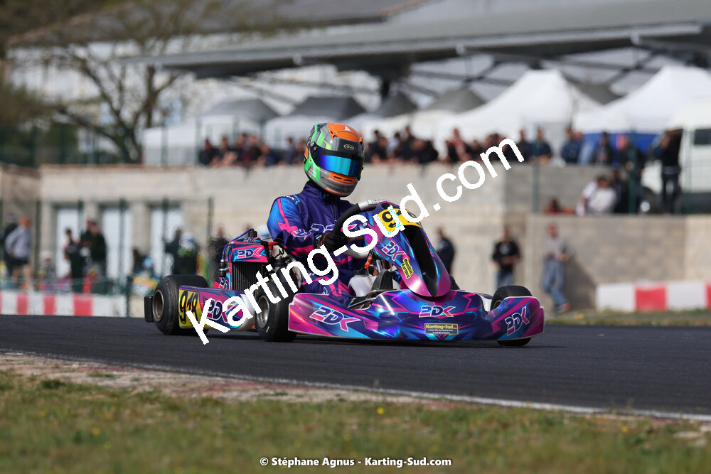 08 & 09/04/2023 : 3ème manche du Championnat du Sud à Fun Kart Brissac (photos Stéphane Agnus) 2023 — karting