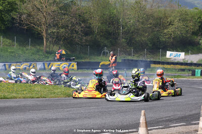 29 & 30/04/2023 : 4ème manche du Championnat du Sud à Karting Plus Belmont sur Rance (photos Stéphane Agnus) 2023 — karting