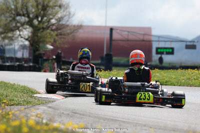 29 & 30/04/2023 : 4ème manche du Championnat du Sud à Karting Plus Belmont sur Rance (photos Stéphane Agnus) 2023 — karting
