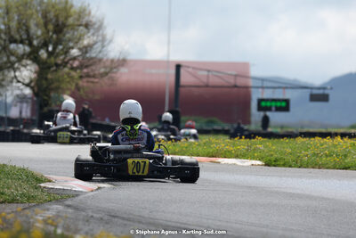 29 & 30/04/2023 : 4ème manche du Championnat du Sud à Karting Plus Belmont sur Rance (photos Stéphane Agnus) 2023 — karting