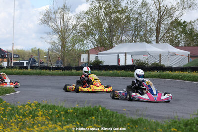 29 & 30/04/2023 : 4ème manche du Championnat du Sud à Karting Plus Belmont sur Rance (photos Stéphane Agnus) 2023 — karting