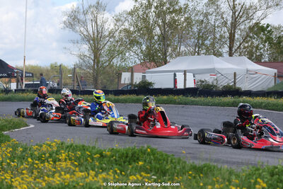 29 & 30/04/2023 : 4ème manche du Championnat du Sud à Karting Plus Belmont sur Rance (photos Stéphane Agnus) 2023 — karting
