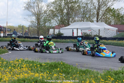 29 & 30/04/2023 : 4ème manche du Championnat du Sud à Karting Plus Belmont sur Rance (photos Stéphane Agnus) 2023 — karting