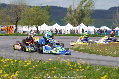 Maxime MOURGUES — 29 & 30/04/2023 : 4ème manche du Championnat du Sud à Karting Plus Belmont sur Rance (photos Stéphane Agnus) 2023 — karting
